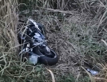 Młody motocyklista w szpitalu