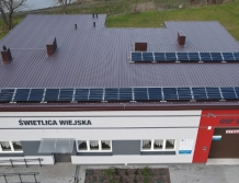 ZABRODZIE: Instalacja fotowoltaiczna na budynku OSP w Słopsku